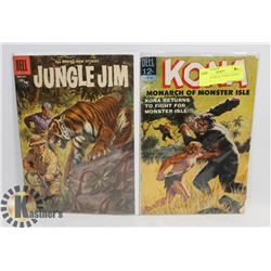 2 COLLECTOR 10, 12 CENT JUNGLE COMICS