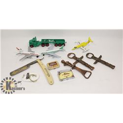 ROYAL DOULTON KEY CHAIN, MATINEE LIGHTER, ASPIRIN