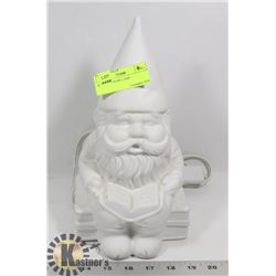 READING GNOME LAMP