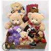 Image 1 : FLAT OF ASSORTED STUFFIES