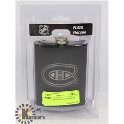 NEW NHL MONTREAL CANADIENS FLASK.
