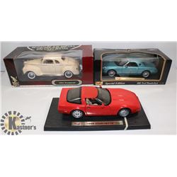 FLAT OF DIE CAST CARS.