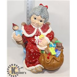 LARGE CHRISTMAS GRANDMA FIGURINE