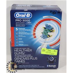 NEW ORAL-B PRO 5000 RECHARGEABLE TOOTHBRUSH