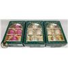 Image 1 : 3 BOX OF NEW ACCENT CHRISTMAS ORNAMENTS
