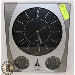 QUARTZ SMOOTH SWEEP WALL CLOCK