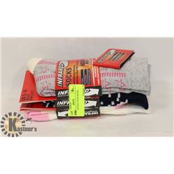 3PK LADIES HEAT WAVE SOCKS