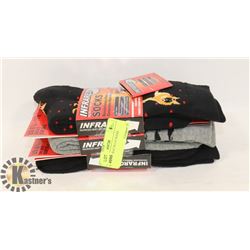 3PK MENS HEAT WAVE SOCKS