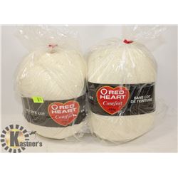 TWO 16-OZ BALLS OF YARN