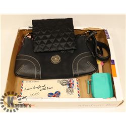 FLAT OF ASSORTED PURSE, WALLET AND ACCESSORIES