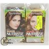 Image 1 : LOT OF 2 GARNIER NUTRISSE BROWN HAIR DYE