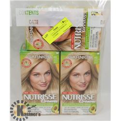 LOT OF 3 GARNIER NUTRISSE 913 NATURAL LIGHT