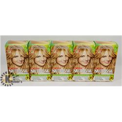 LOT OF 5 GARNIER NUTRISSE 83 MED GOLDEN BLONDE