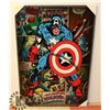 Image 1 : CAPTAIN AMERICA STRETCHED CANVAS ART