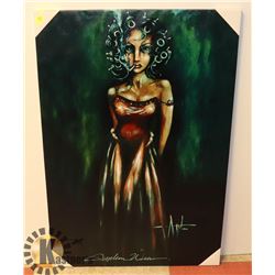 ANGELINA WRONA STRETCHED CANVAS ART
