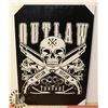 Image 1 : OUTLAW STRETCHED CANVAS ART