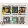 Image 1 : LOT OF 6 FUNKO POP MONSTERS COLLECTION