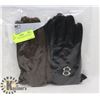 Image 1 : 2 PK LADIES LEATHER GLOVES SZ SMALL