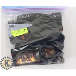 2PK MENS HEAT WAVE GLOVES