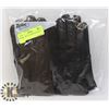 Image 1 : 2 PK LADIES LEATHER GLOVES SZ SMALL