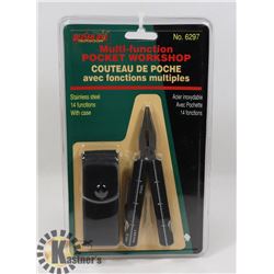 LOT OF 2 NEW 14 FUNCTION BUSHLINE MULTI-TOOLS