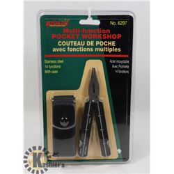 LOT OF 2 NEW 14 FUNCTION BUSHLINE MULTI-TOOLS