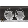 Image 1 : LOT OF TWO CRYSTAL EAGLE DISPLAYS