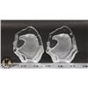 Image 1 : LOT OF TWO CRYSTAL EAGLE DISPLAYS