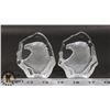 Image 1 : LOT OF TWO CRYSTAL EAGLE DISPLAYS