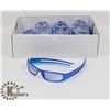 Image 1 : BOX OF VIBRANT METALLIC BLUE DESIGNER SUNGLASSES
