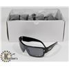Image 1 : BOX OF BLACK DESIGNER SUNGLASSES