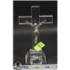 Image 1 : CRYSTAL JESUS ON THE CROSS DISPLAY