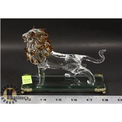 CRYSTAL LION DISPLAY