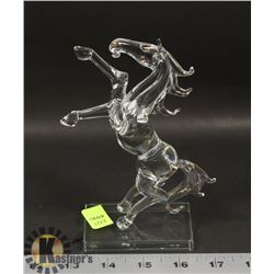 CRYSTAL HORSE DISPLAY
