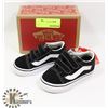 Image 1 : VANS "OFF THE WALL" KIDS SIZE 5 OLD SKOOL V BLACK