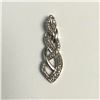 Image 1 : SILVER DIAMOND PENDANT