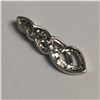 Image 3 : SILVER DIAMOND PENDANT