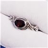 Image 2 : SILVER GARNET WITH JACKET RING