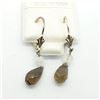 Image 1 : SILVER SMOKEY QUARTZ EARRINGS