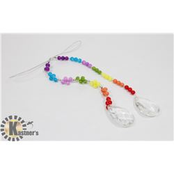 2 CHAKRA SUNCATCHERS