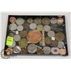 Image 1 : TRAY OF ASSORTED CURRENCY, SOME CANADIAN, SOME