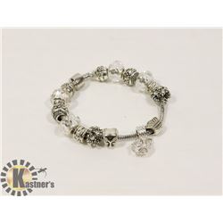 PANDORA STYLE CHARM BRACELET