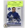 Image 1 : CURTIS JOSEPH AUTOGRAPHED HOCKEY CARD UPPER DECK