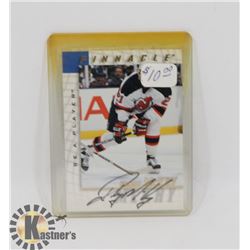 RANDY MCKAY NEW JERSEY DEVILS SIGNED CARD.