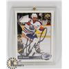 Image 1 : JOSEF BERANEK SIGNED EDMONTON OILERS SIGNED CARD.