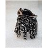 Image 1 : 10)  SILVER TONE CAPT. JACK SPARROW