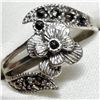Image 1 : SILVER MARCASITE RING