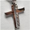 Image 1 : SILVER CROSS NECKLACE
