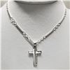 Image 2 : SILVER CROSS NECKLACE