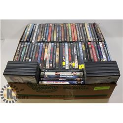 BOX OF ACTION DVDS